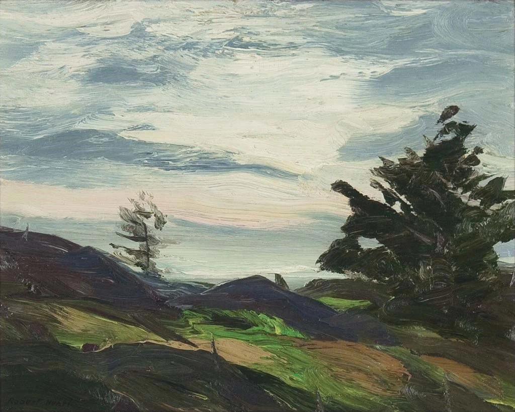 Tramonto nuvoloso - Monhegan Museum of Art & History